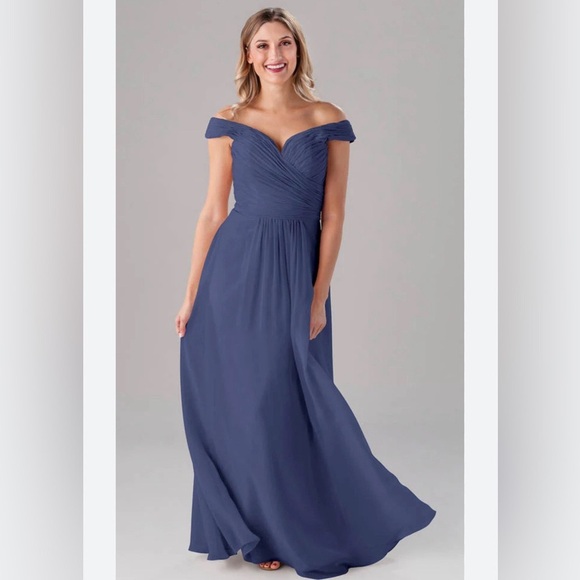 Morilee Dresses & Skirts - Morilee Dark Rich Green Chiffon Mother of the Bride Bridal Gown Women’s L